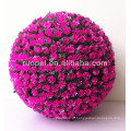 bola de flores de plástico bola de rosa artificial para decoração de casa e jardim